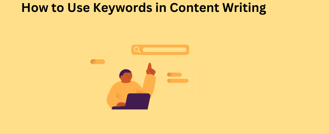 how to use keywords in content writing