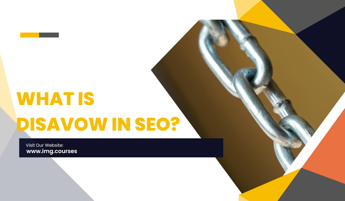 What is Disavow in SEO?